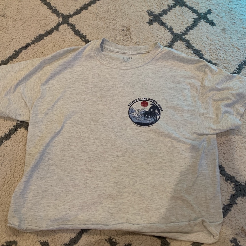 John galt/brandy Melville natives of the golden coast tee/ great condition